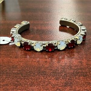 Sorrelli Silver Crimson Pride Cuff